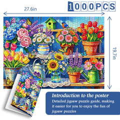Flower Stand Prelude Jigsaw Puzzle 1000 Pieces