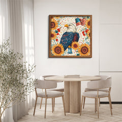Patriotic Eagle Jigsaw Puzzle 1000 Pieces