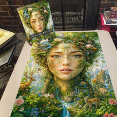 Verdant Muse Jigsaw Puzzle 1000 Piece