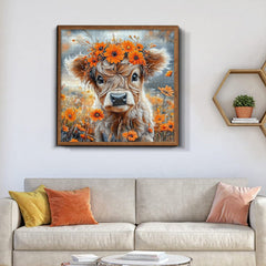 Floral Calf Jigsaw Puzzle 1000 Pieces