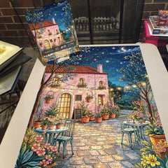Starry Cafe Jigsaw Puzzle 1000 Piece