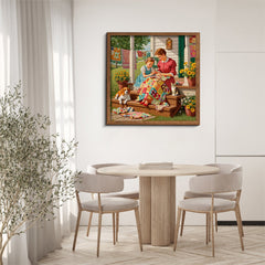 Porch Craft Time Jigsaw Puzzle 1000 Pieces