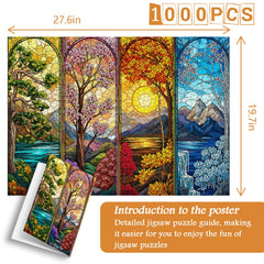 Seasonal Panels Jigsaw Puzzle 1000 Piece