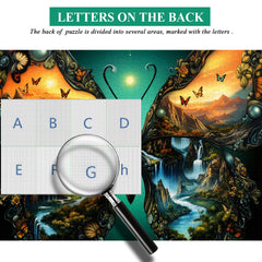 Wings of Landscapes Jigsaw Puzzle 1000 Pieces