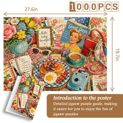 Good Days Breakfast Jigsaw Puzzle 1000 Piece