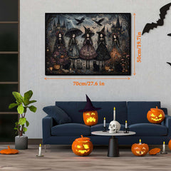 Night Witches Gathering Jigsaw Puzzle 1000 Pieces