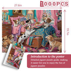Bedroom Rascal Squad Jigsaw Puzzle 1000 Piece