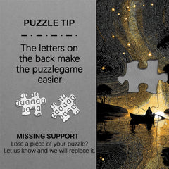 Starry Shore Night Jigsaw Puzzle 1000 Pieces