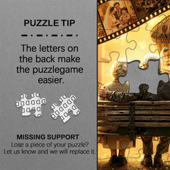 Love in the Filmstrip Jigsaw Puzzle 1000 Pieces