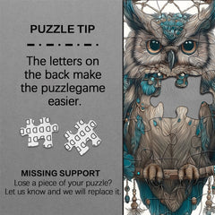 Owl Dreamcatcher Jigsaw Puzzle 1000 Pieces