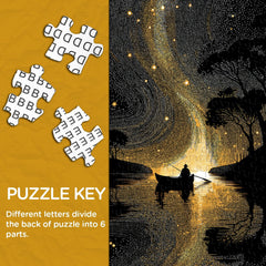 Starry Shore Night Jigsaw Puzzle 1000 Pieces