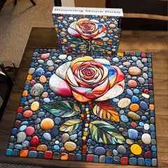 Blooming Stone Rose Puzzle 1000 Teile