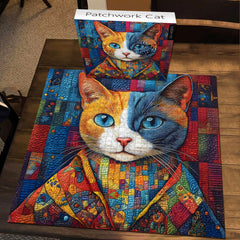 Puzzles en patchwork de chat 1000 pièces