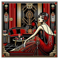 Jazz Age Elegance Jigsaw Puzzle 1000 Pieces