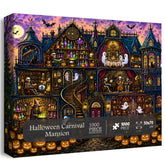 Halloween Carnival Mansion Jigsaw Puzzle 1000 Pieces