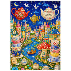 Sweet Dreams Tea Town Jigsaw Puzzle 1000 Piece