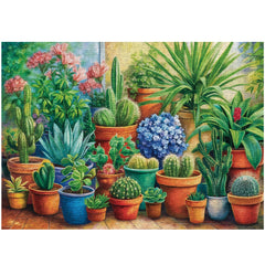 Plant Paradise Jigsaw Puzzle 1000 Pieces