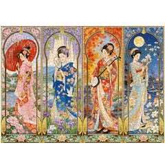 Four‑Season Maidens Jigsaw Puzzle 1000 Piece