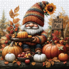 Gnome Harvest Puzzle en Bois 1000 Pièces