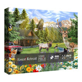 Puzzles Forest Retreat 1000 pièces