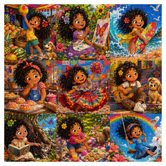 Colorful Childhood Jigsaw Puzzle 1000 Piece