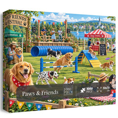 Paws & Friends Jigsaw Puzzle 1000 Piece