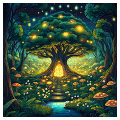 Fantasy-Wald-Puzzle 1000 Teile