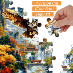 Mountain Owl Jigsaw Puzzle 1000 Pieces