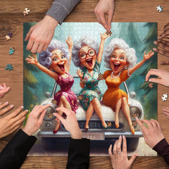 Vintage Joy Ride Jigsaw Puzzle 1000 Pieces