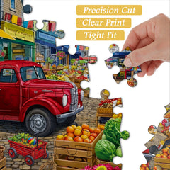 Vibrant Bazaar Jigsaw Puzzle 1000 Pieces