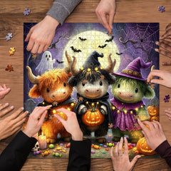 Halloween Calves Jigsaw Puzzle 1000 Pieces