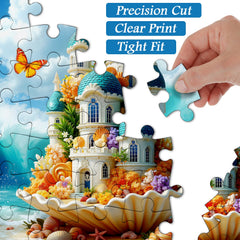Seashell Castle Jigsaw Puzzle 1000 Pieces