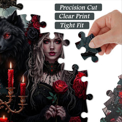 Eternal Night Rose Festival Jigsaw Puzzle 1000 Pieces