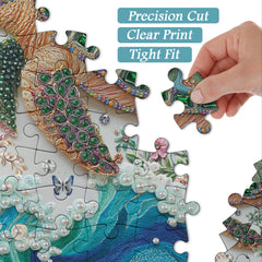 Floral Turtle Dance Jigsaw Puzzle 1000 Pieces