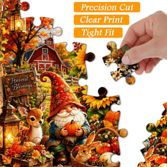Harvest Gnome Jigsaw Puzzle 1000 Pieces