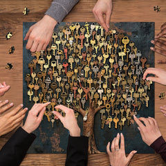 Key Tree Jigsaw Puzzle 1000 Pieces