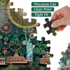 Fireworks Over Freedom Jigsaw Puzzle 1000 Pieces