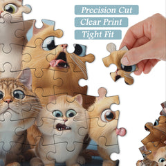 Quirky Meows Jigsaw Puzzle 1000 Pieces