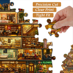 Home in Night Jigsaw Puzzle 1000 Piece