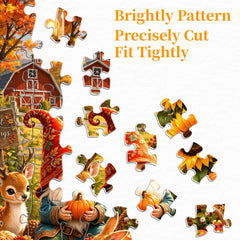 Harvest Gnome Jigsaw Puzzle 1000 Pieces