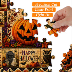 Halloween Quilt Jigsaw Puzzle 1000 Pieces