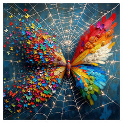 Web of Butterflies Jigsaw Puzzle 1000 Pieces
