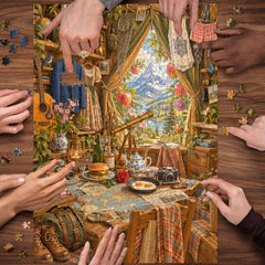 Vintage Wall Memories Jigsaw Puzzle 1000 Piece