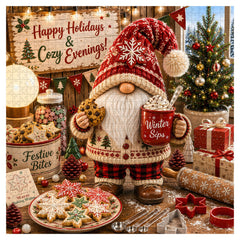 Christmas Gnome Bakery Jigsaw Puzzle 1000 Pieces