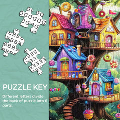 Candy Treehouse Jigsaw Puzzle 1000 Pieces