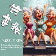 Vintage Joy Ride Jigsaw Puzzle 1000 Pieces