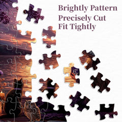 Moonlit Witch Jigsaw Puzzle 1000 Pieces