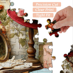 Vintage Floral Hat Jigsaw Puzzle 1000 Pieces