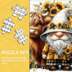 Gnome & Calf Jigsaw Puzzle 1000 Pieces