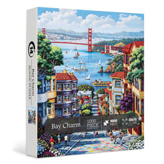 Bay Charm Puzzle en Bois 1000 Pièces